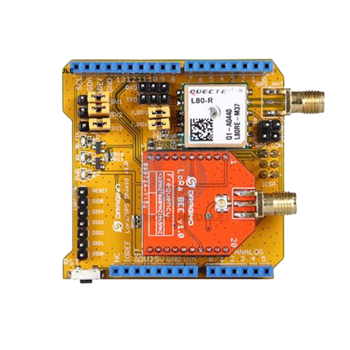 Carte Dragino LoRa/GPS pour Arduino avec communication ultra-longue portée et technologie AlwaysLocate