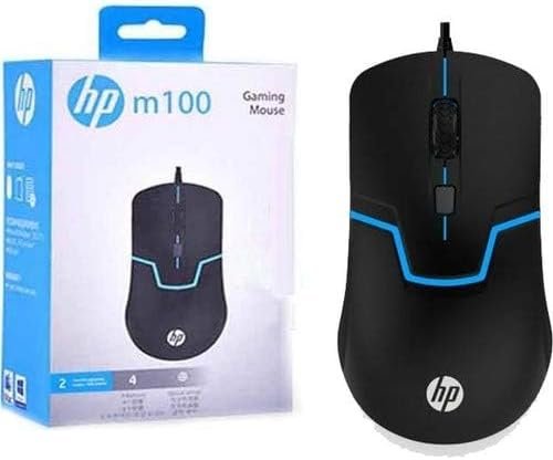 Souris de jeu filaire HP avec rétroéclairage LED