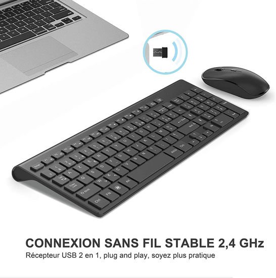 Clavier et Souris Sans Fil