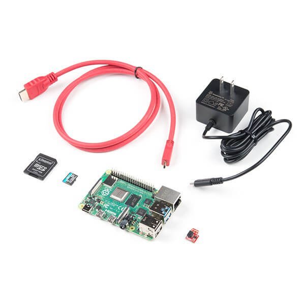 Kit de base SparkFun Raspberry Pi 4 – 2 Go